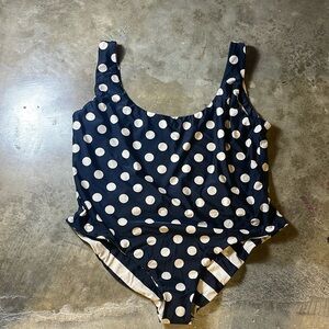 J Crew swimsuit size 24 reversable